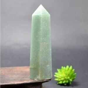 Green aventurine crystal (one left)